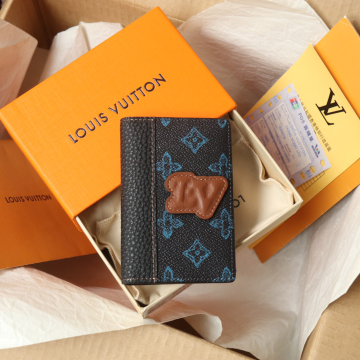 Louis Vuitton Pocket Organizer (7.5-11.1-1cm)   M81789 - DesignerGu