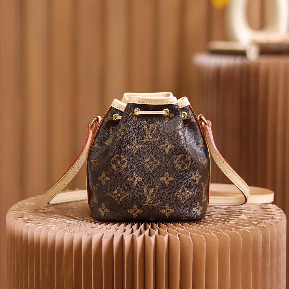  Louis Vuitton Nano Noe(13-16-10cm)   M41346 - DesignerGu