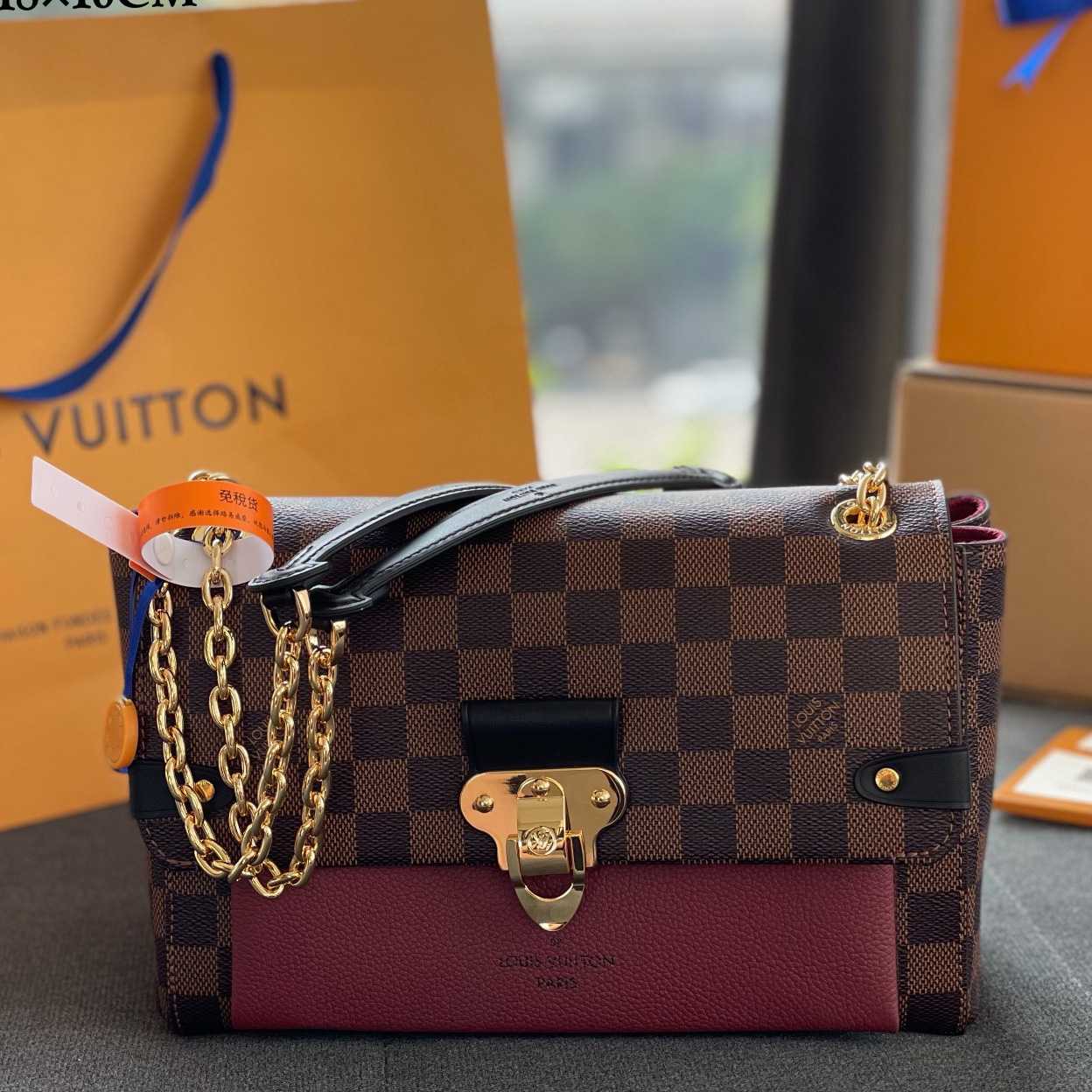 Louis Vuitton Vavin PM Chain Bag(25-18-10cm)   N40109 - DesignerGu