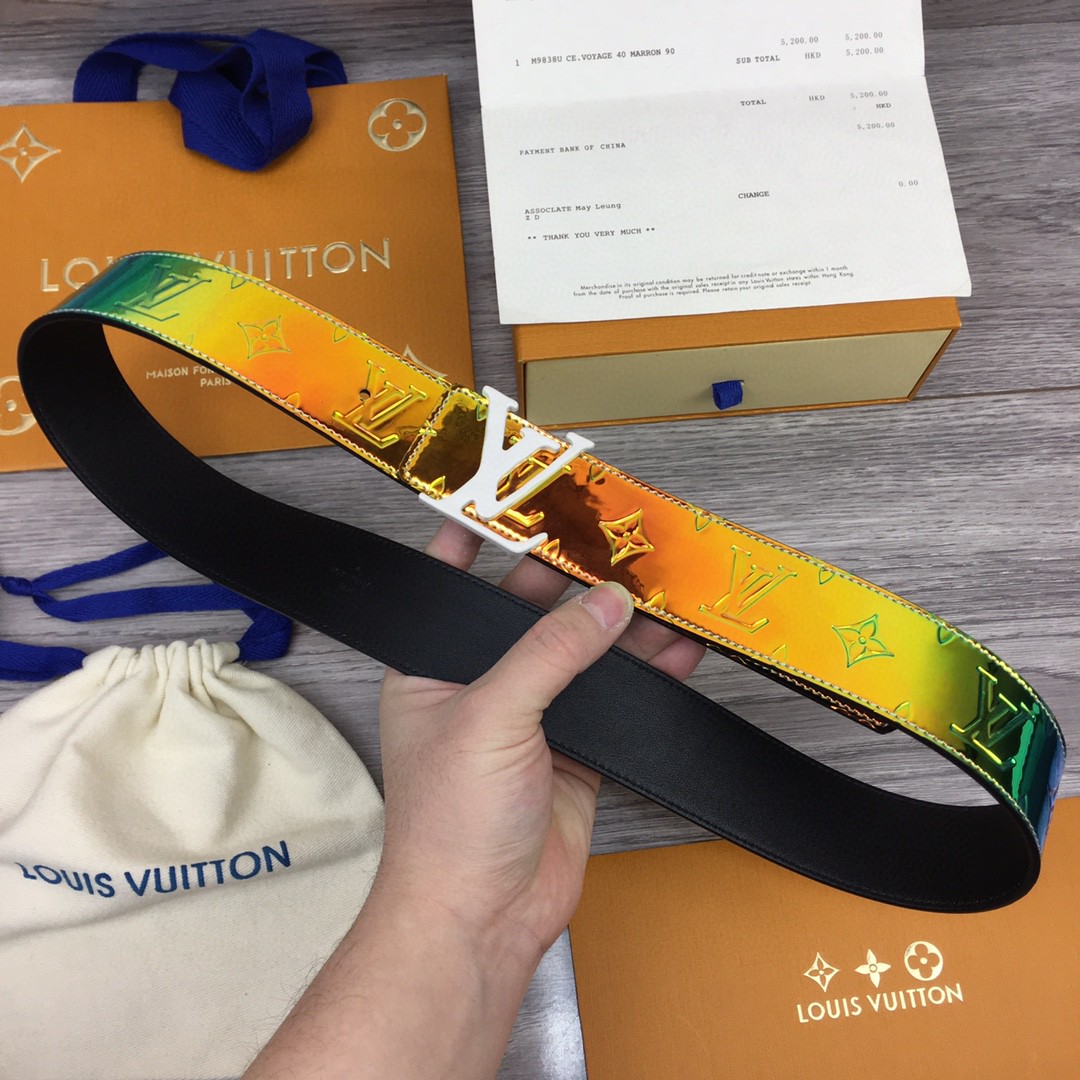 Louis Vuitton 40MM Reversible Belt - DesignerGu