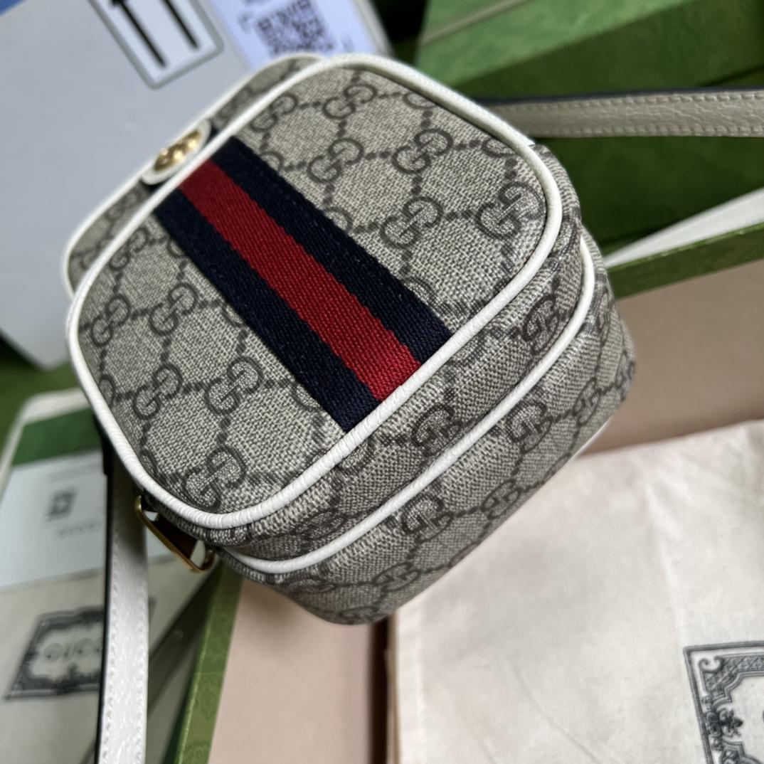 Gucci Ophidia GG Mini Bag(12-16-7cm)   - DesignerGu