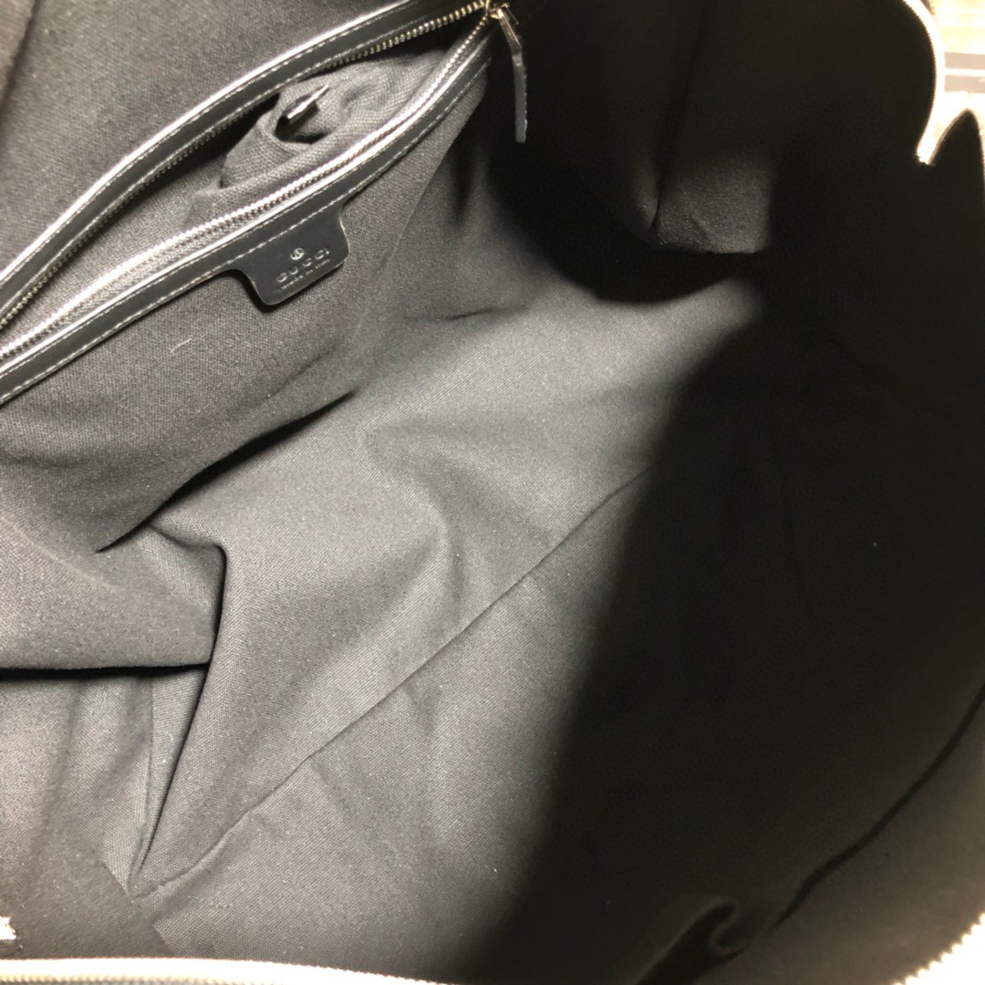 Gucci GG Black Carry-On Duffle - DesignerGu