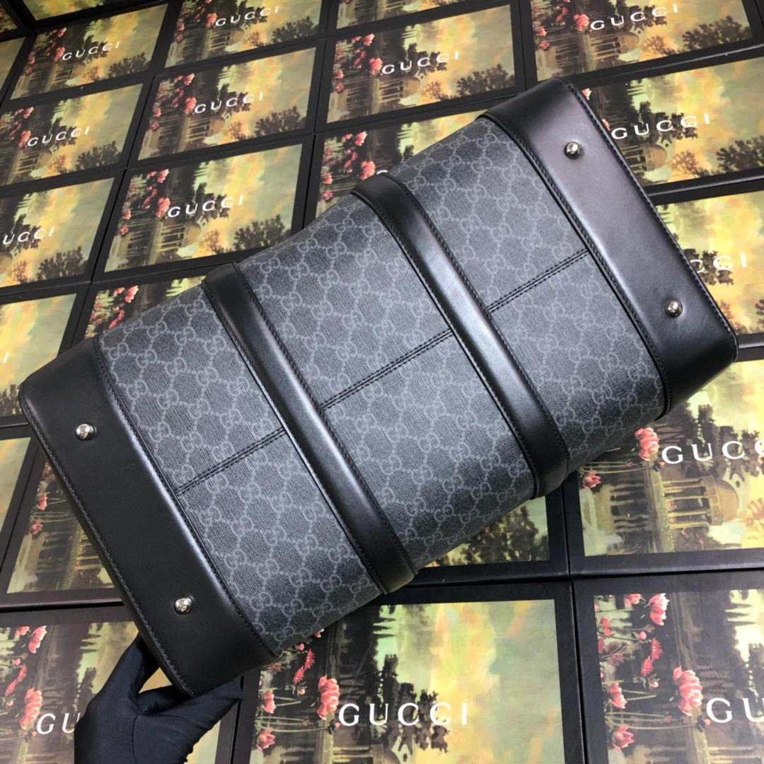 Gucci GG Black Carry-On Duffle - DesignerGu