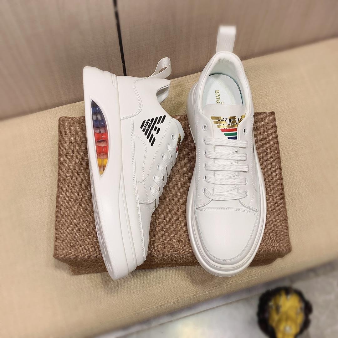 Armani Logo Sneakers - DesignerGu