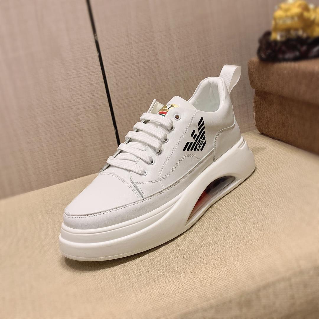 Armani Logo Sneakers - DesignerGu