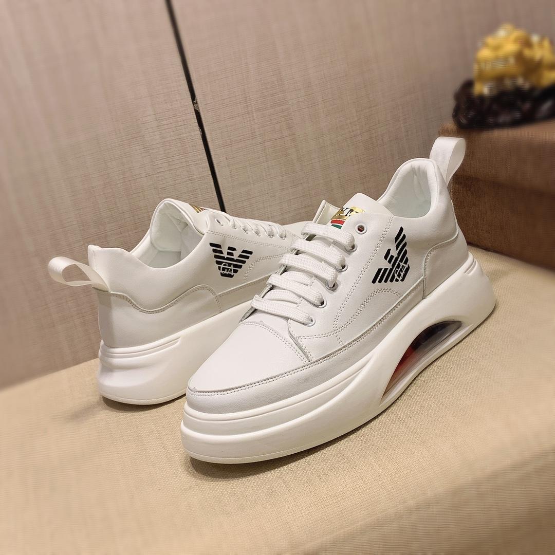 Armani Logo Sneakers - DesignerGu