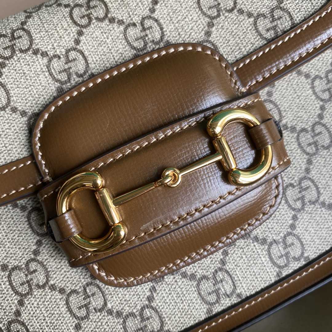 Gucci Horsebit 1955 Mini Bag(20.5-14-5cm)   - DesignerGu