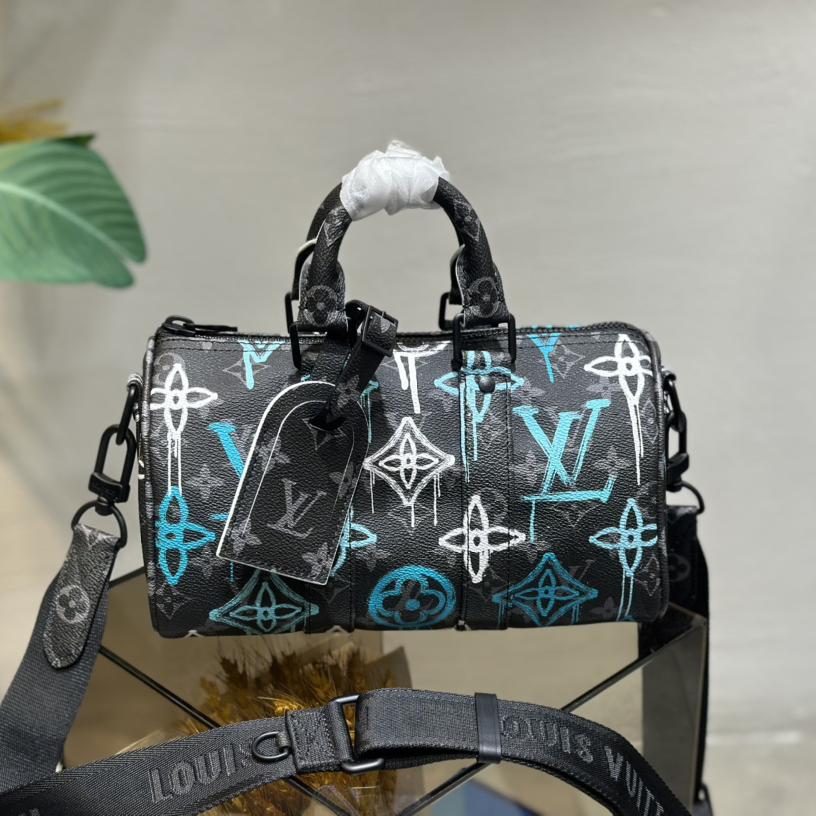 Louis Vuitton Keepall Bandoulière 25 (25-15-11cm)   M21399 - DesignerGu