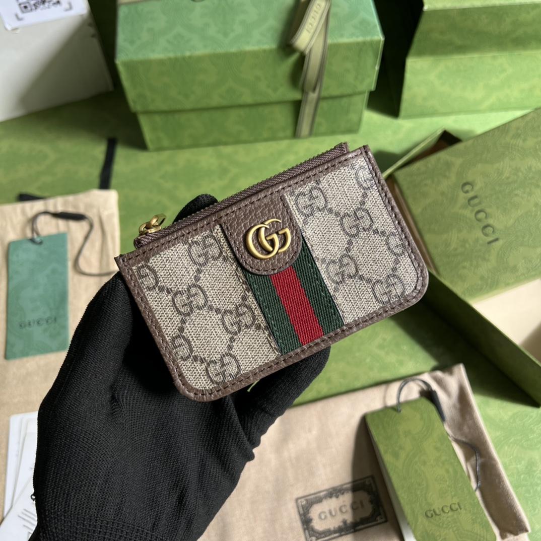 Gucci Ophidia Card Case(12-7.5-1cm) - DesignerGu