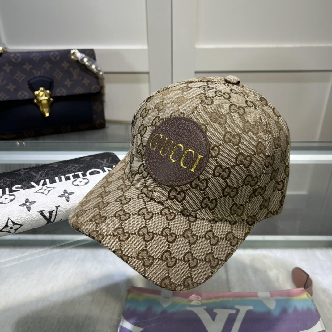 Gucci GG Canvas Baseball Hat - DesignerGu