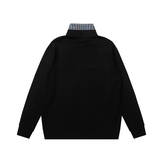 Prada Worsted-Wool Mock-Neck Sweater - DesignerGu