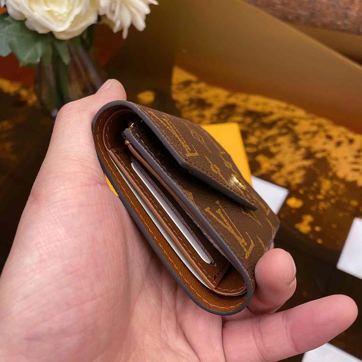 Louis Vuitton Victorine Wallet(12-9cm)  M62472 - DesignerGu