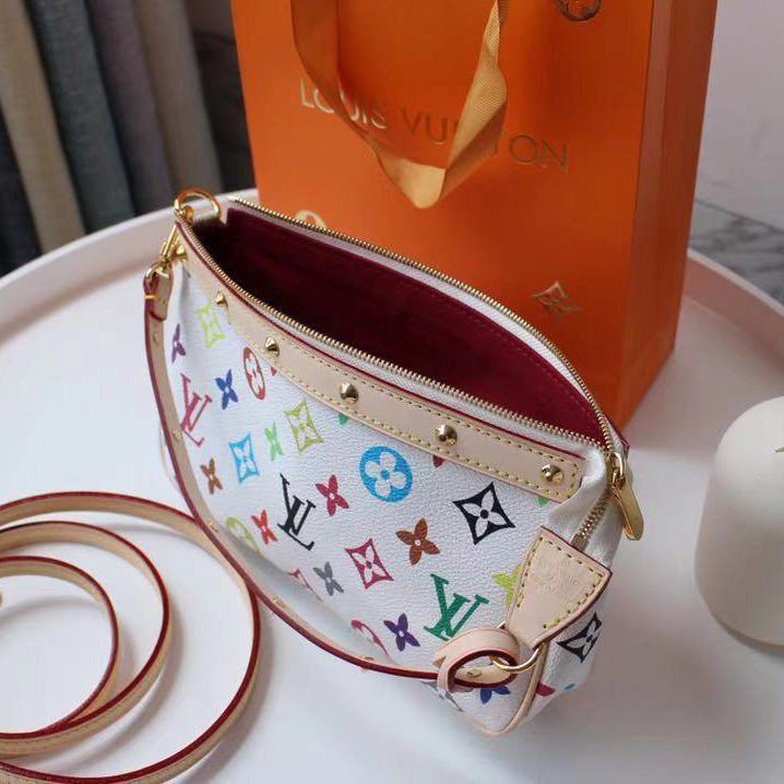 Louis Vuitton x Takashi Murakami Pochette Accessoires Clutch Bag(22-13cm) - DesignerGu