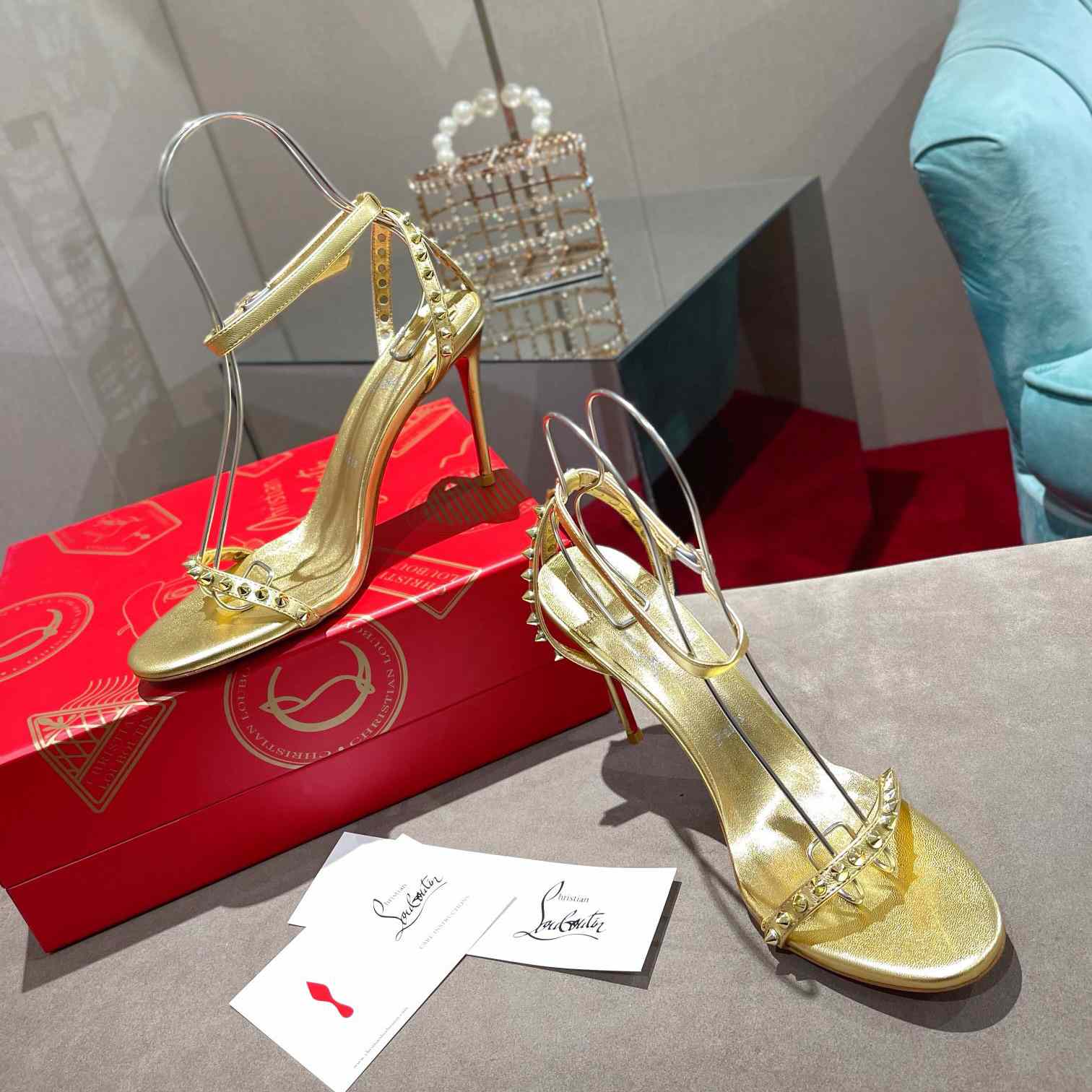 Christian Louboutin So Me Sandal  - DesignerGu