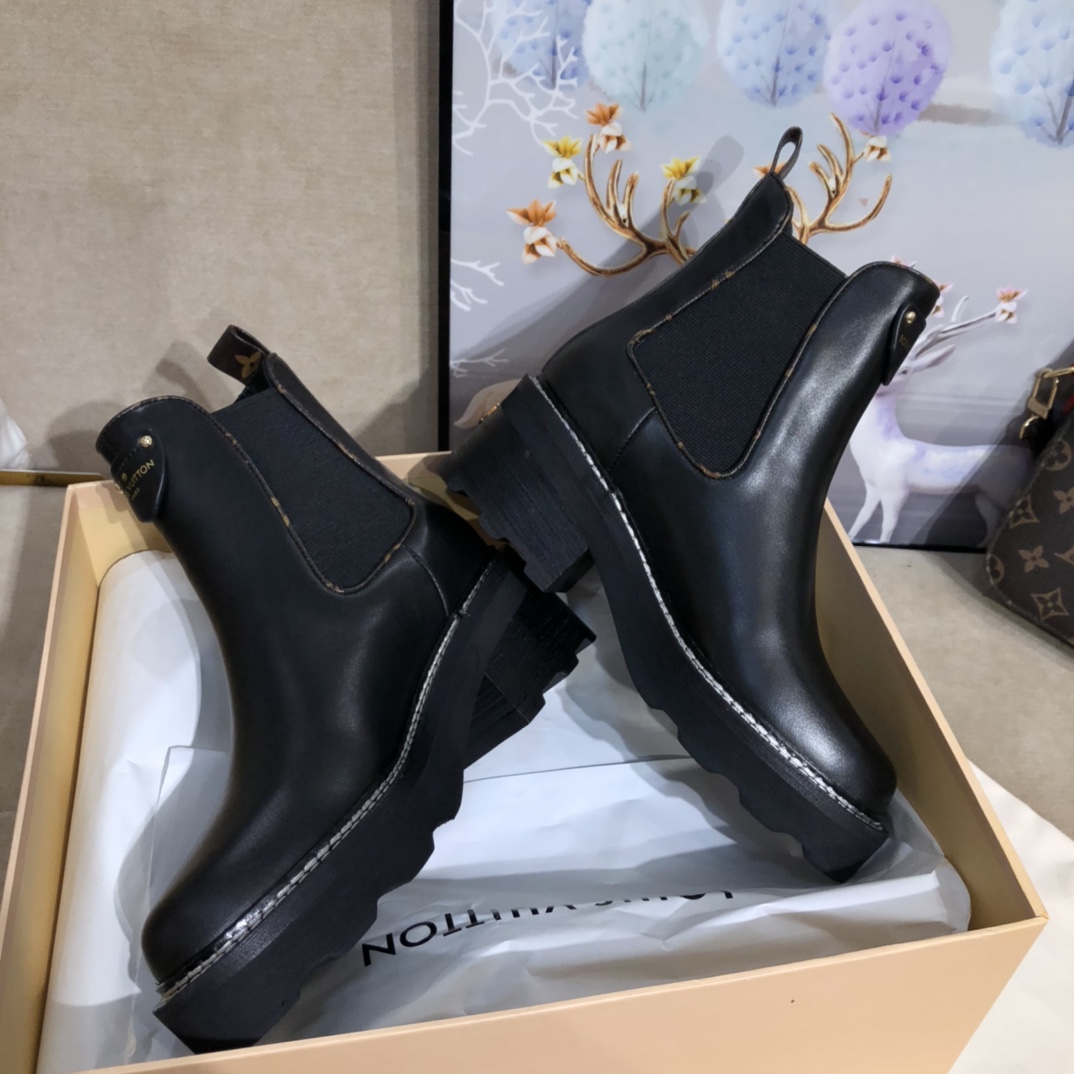 Louis Vuitton Lv Beaubourg Ankle Boot     1A8949 - DesignerGu