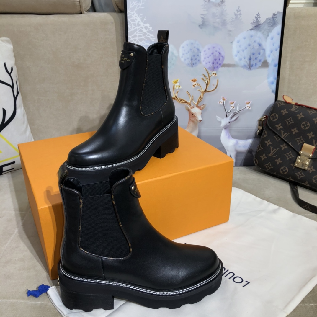 Louis Vuitton Lv Beaubourg Ankle Boot     1A8949 - DesignerGu