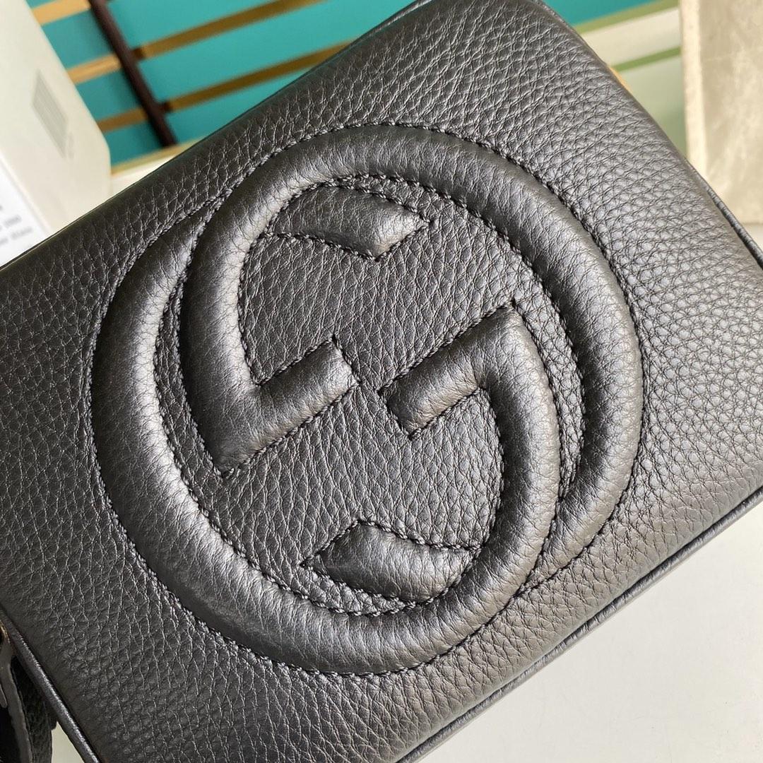 Gucci Soho Small Leather Disco Bag(22-15-7cm) - DesignerGu