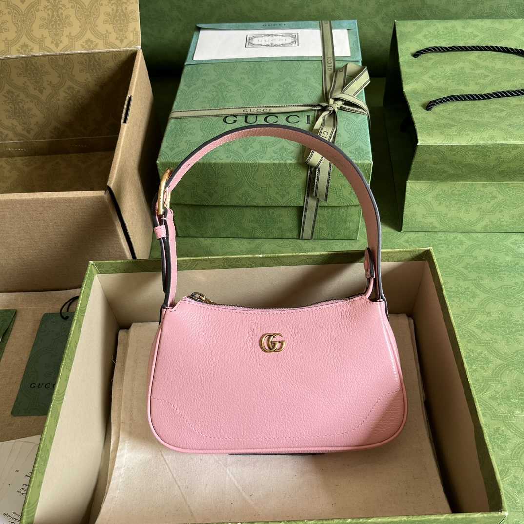 Gucci Aphrodite Shoulder Bag With Double G (21-12-4cm) - DesignerGu