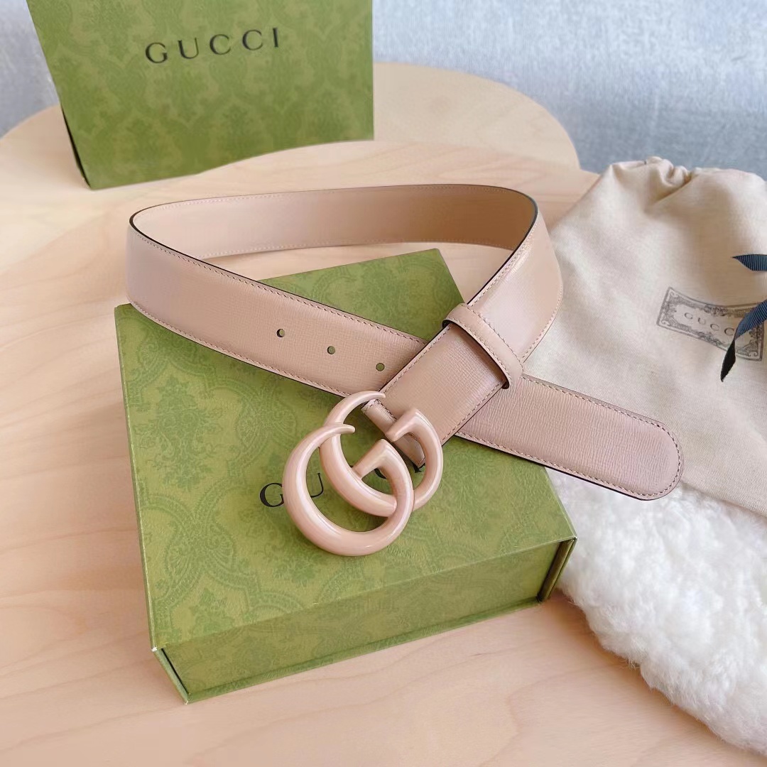 Gucci GG Marmont Wide Belt - DesignerGu