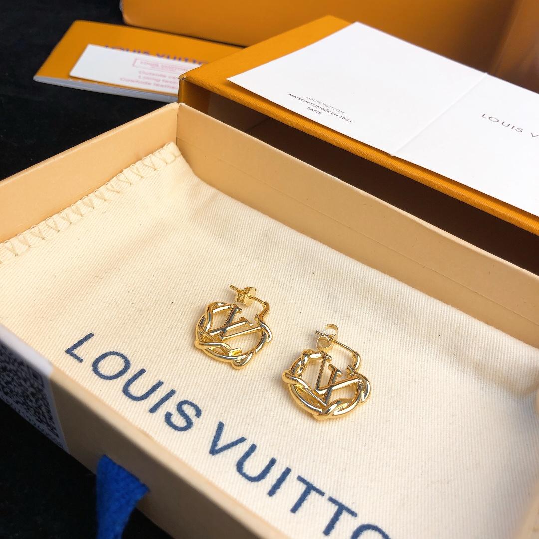 Louis Vuitton Garden Louise Earrings    M68938 - DesignerGu