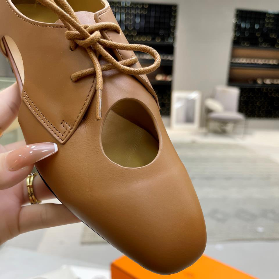 Hermes Lace-Up Shoes - DesignerGu