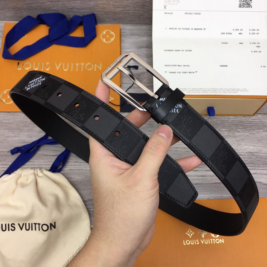 Louis Vuitton Belt  35mm - DesignerGu
