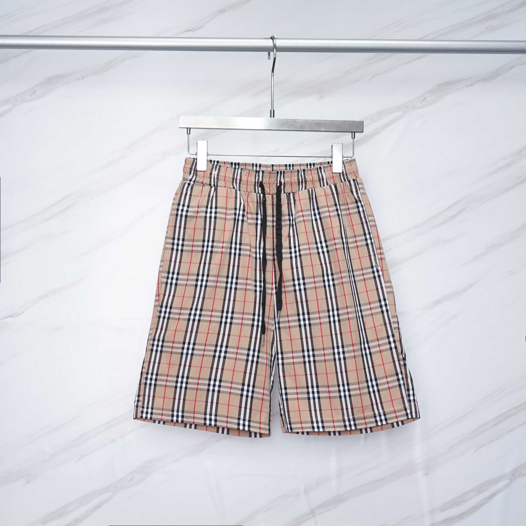 Burberry Short-sleeve Check Cotton Poplin Shirt & Shorts - DesignerGu