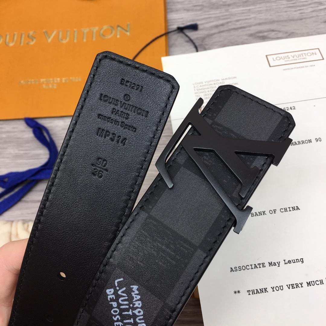 Louis Vuitton Reversible Belt  40mm - DesignerGu