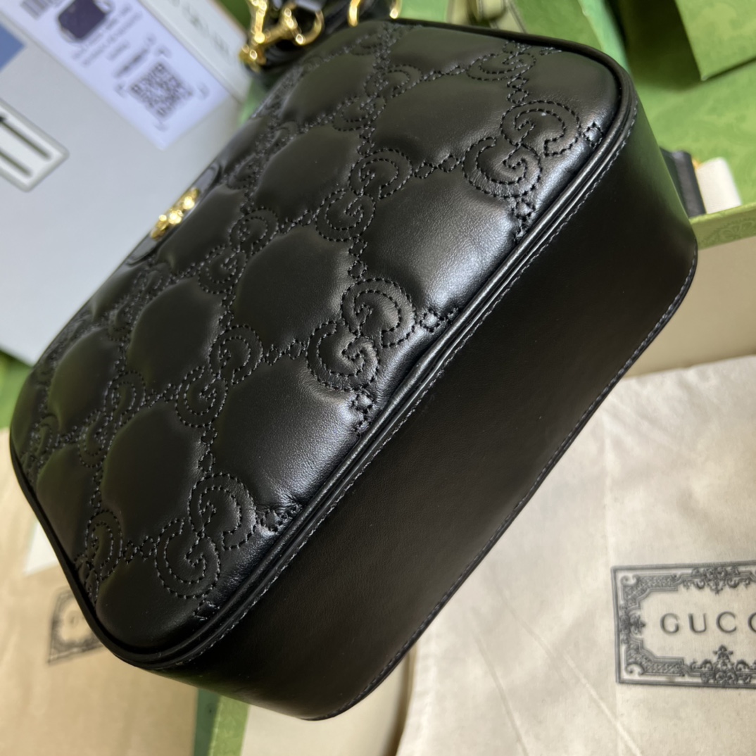 Gucci GG Matelassé Small Bag(21.5-17-7.5cm) - DesignerGu