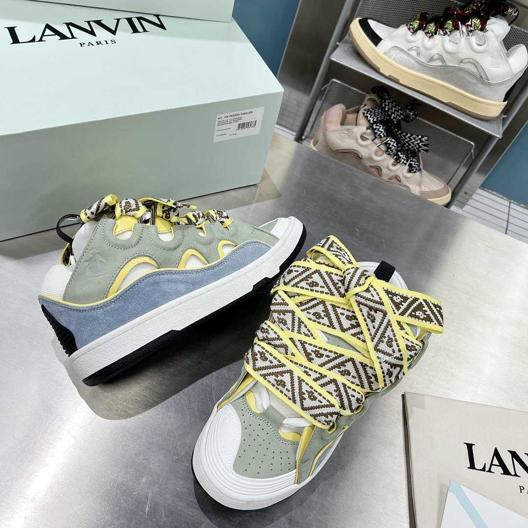 Lanvin Curb Sneakers - DesignerGu