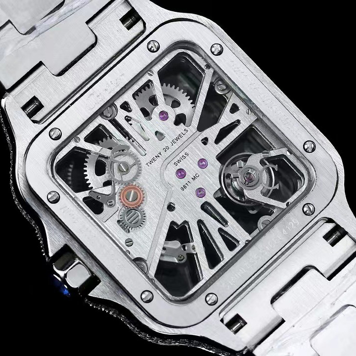 Cartier Santos De Cartier Skeleton    - DesignerGu