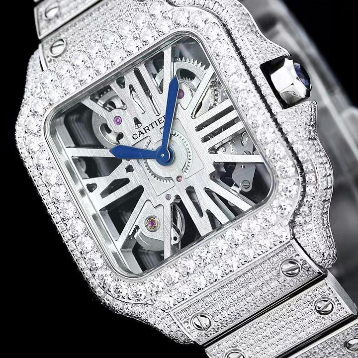 Cartier Santos De Cartier Skeleton    - DesignerGu