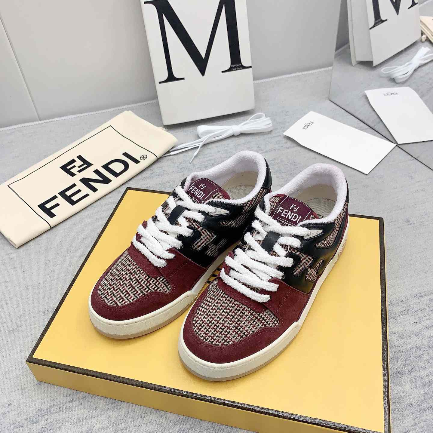 Fendi Match Sneaker - DesignerGu