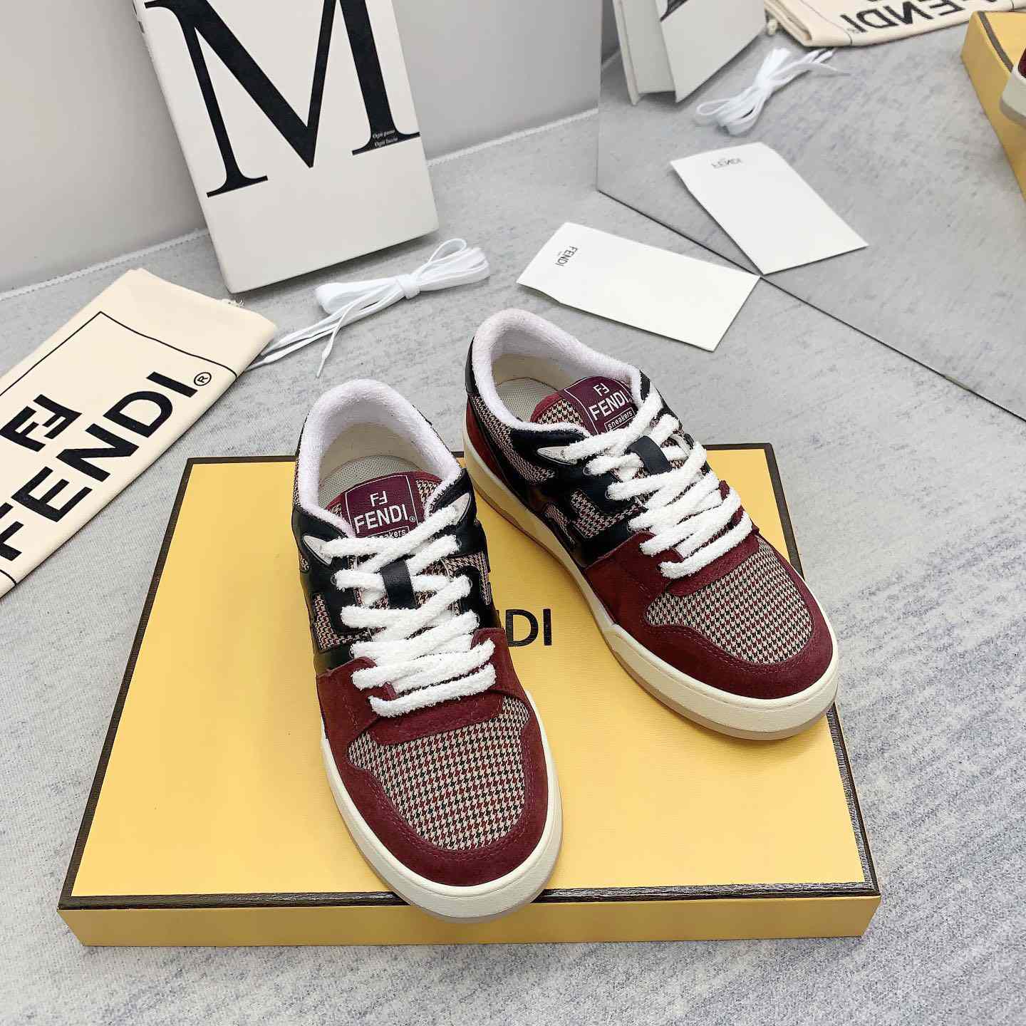 Fendi Match Sneaker - DesignerGu