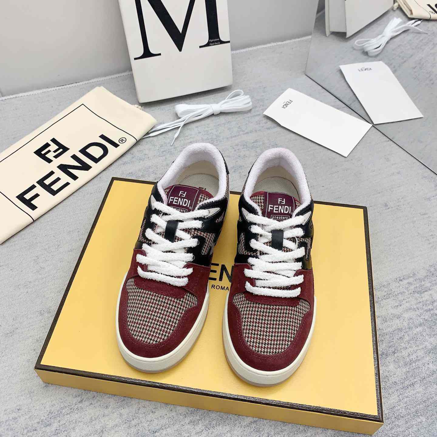 Fendi Match Sneaker - DesignerGu