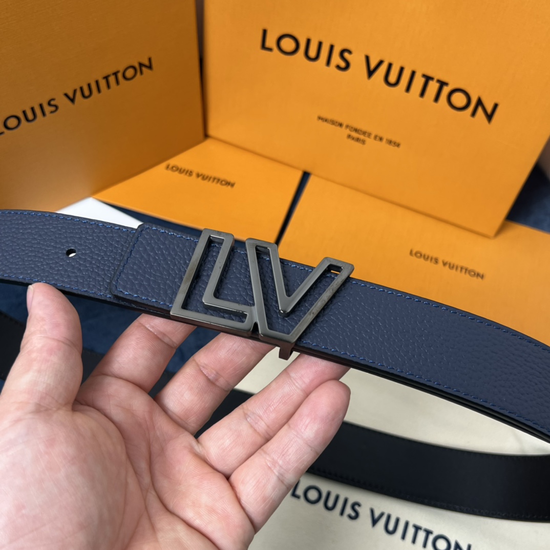 Louis Vuitton Reversible Belt  35mm - DesignerGu