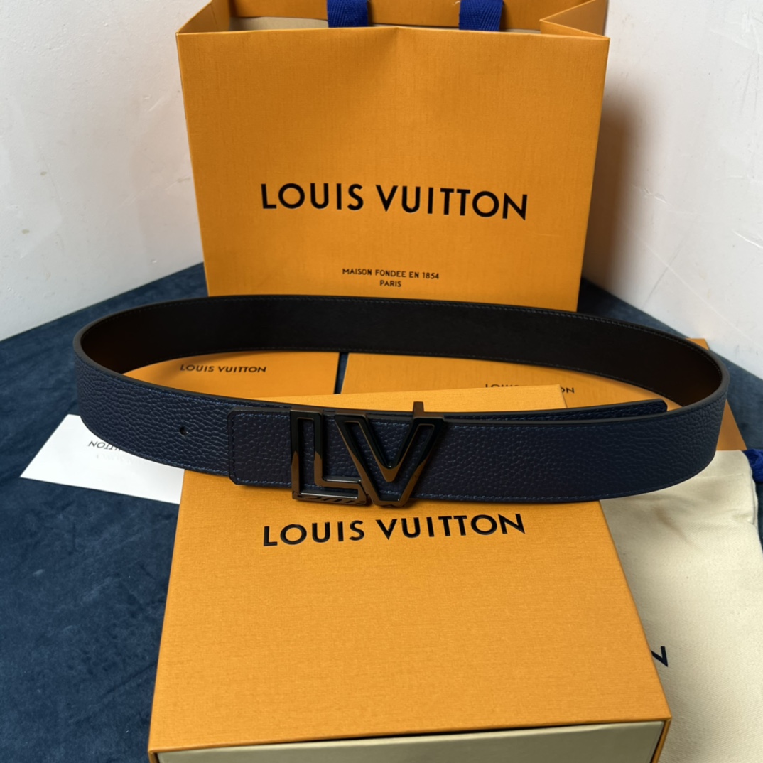 Louis Vuitton Reversible Belt  35mm - DesignerGu