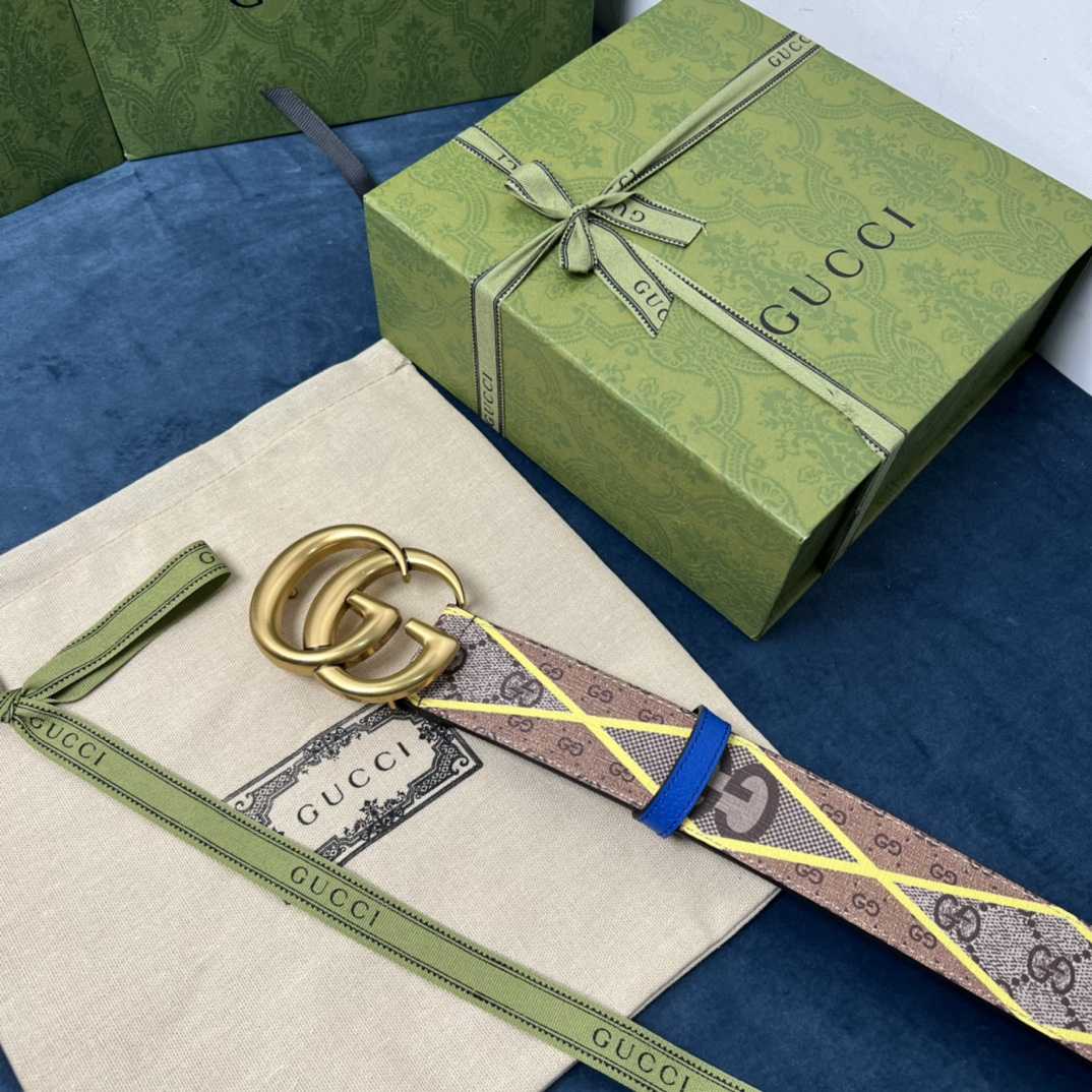 Gucci GG Marmont Wide Belt - DesignerGu