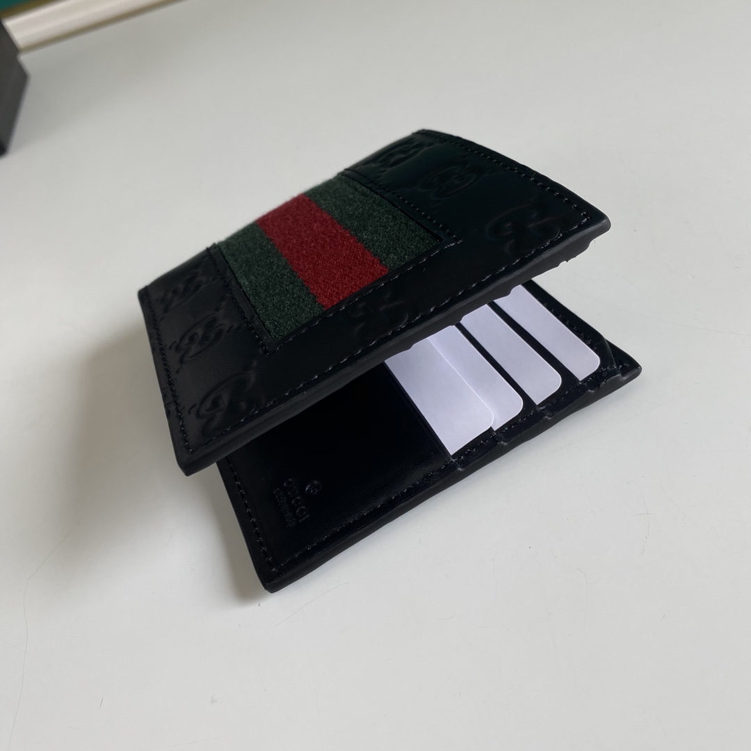 Gucci GG Supreme Web Wallet(11-9-1.5cm)    - DesignerGu