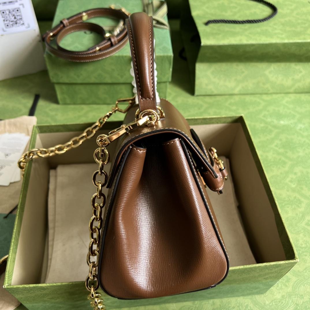 Gucci Horsebit 1955 Mini Bag(22x16x10.5cm) - DesignerGu