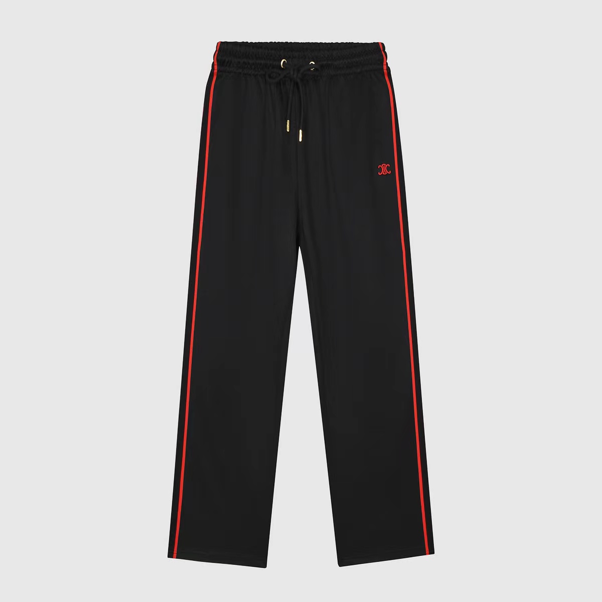 Celine Triomphe Track Pants In Double Face Jersey - DesignerGu