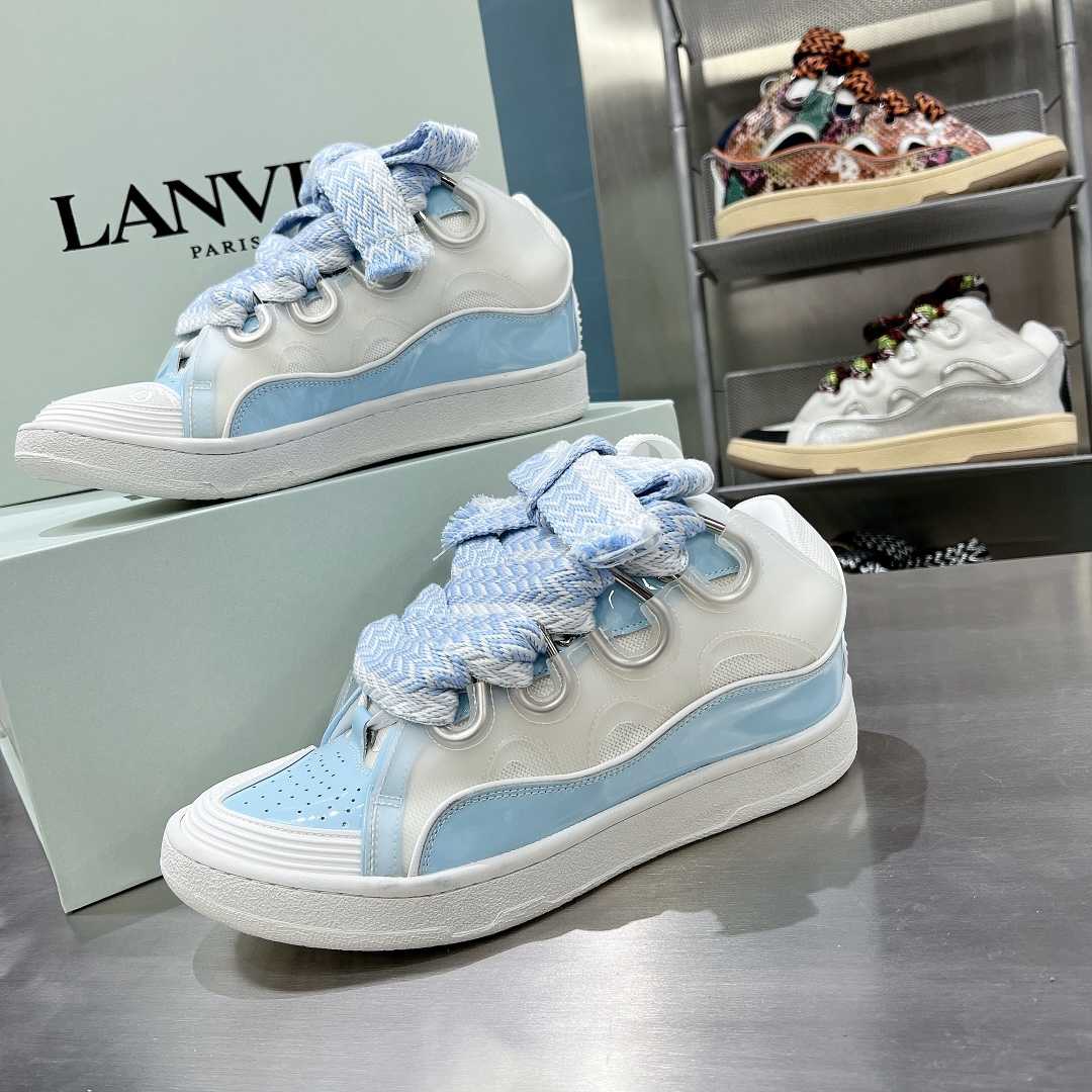 Lanvin Curb Sneakers - DesignerGu