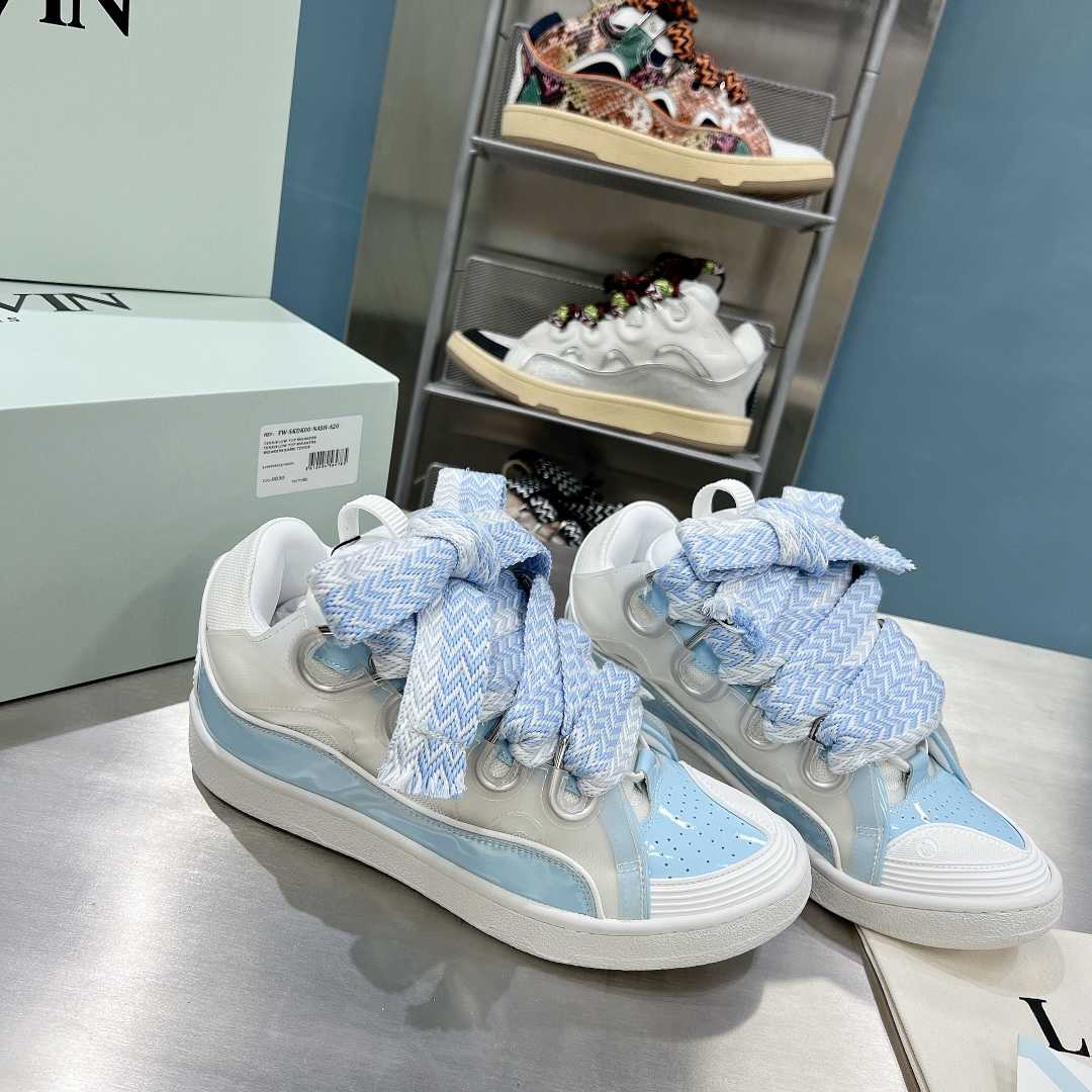 Lanvin Curb Sneakers - DesignerGu