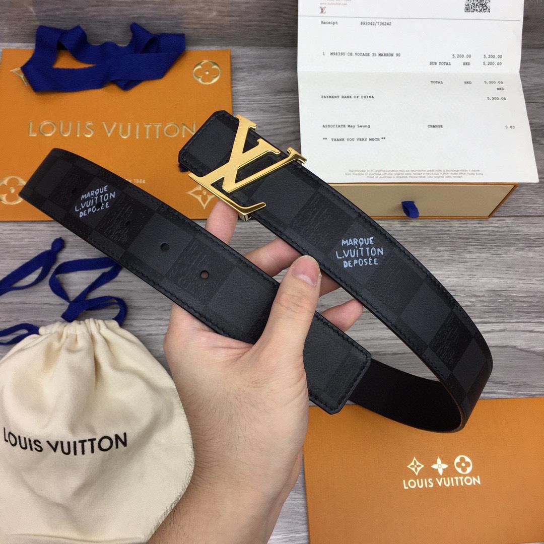 Louis Vuitton Reversible Belt  40mm - DesignerGu