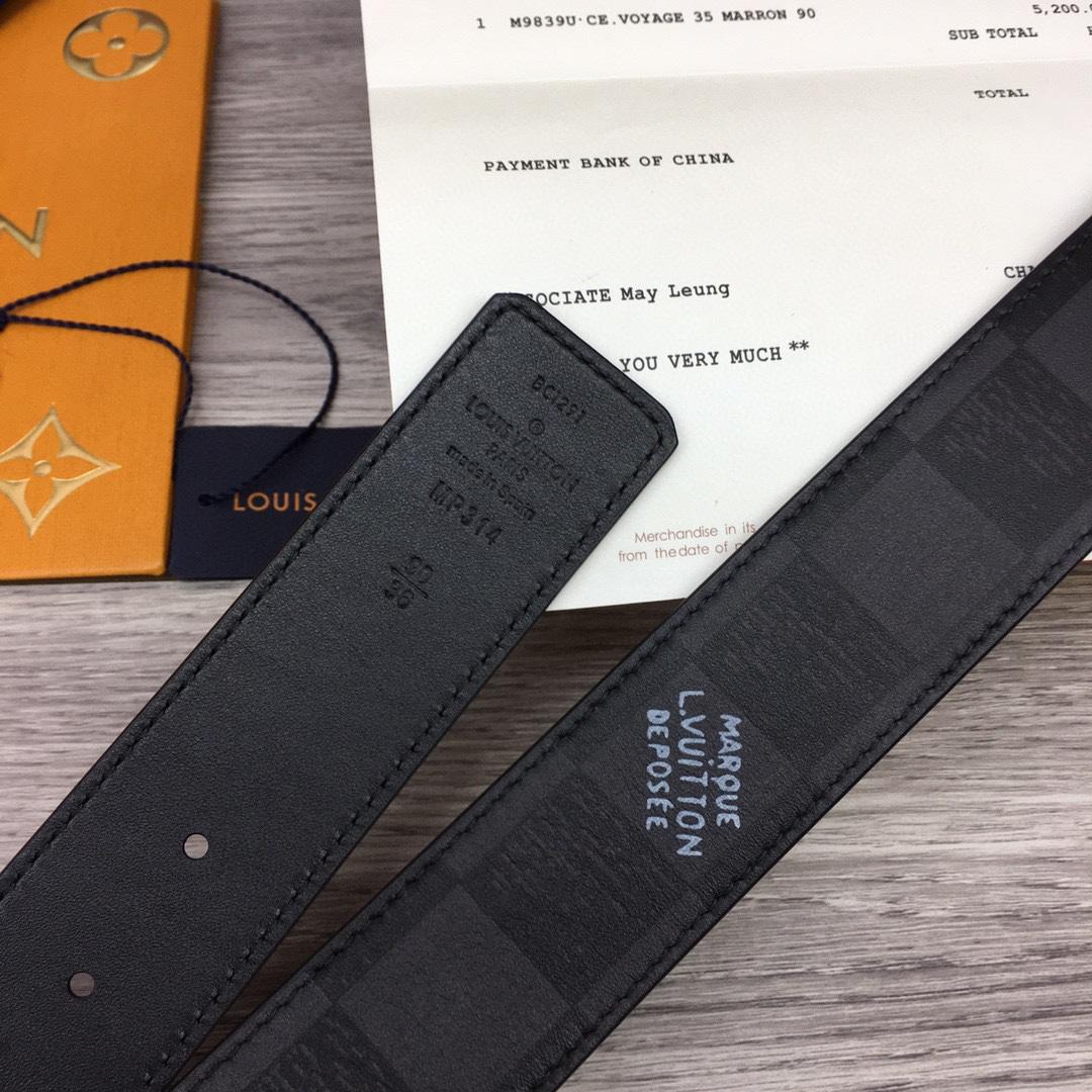 Louis Vuitton Reversible Belt  40mm - DesignerGu