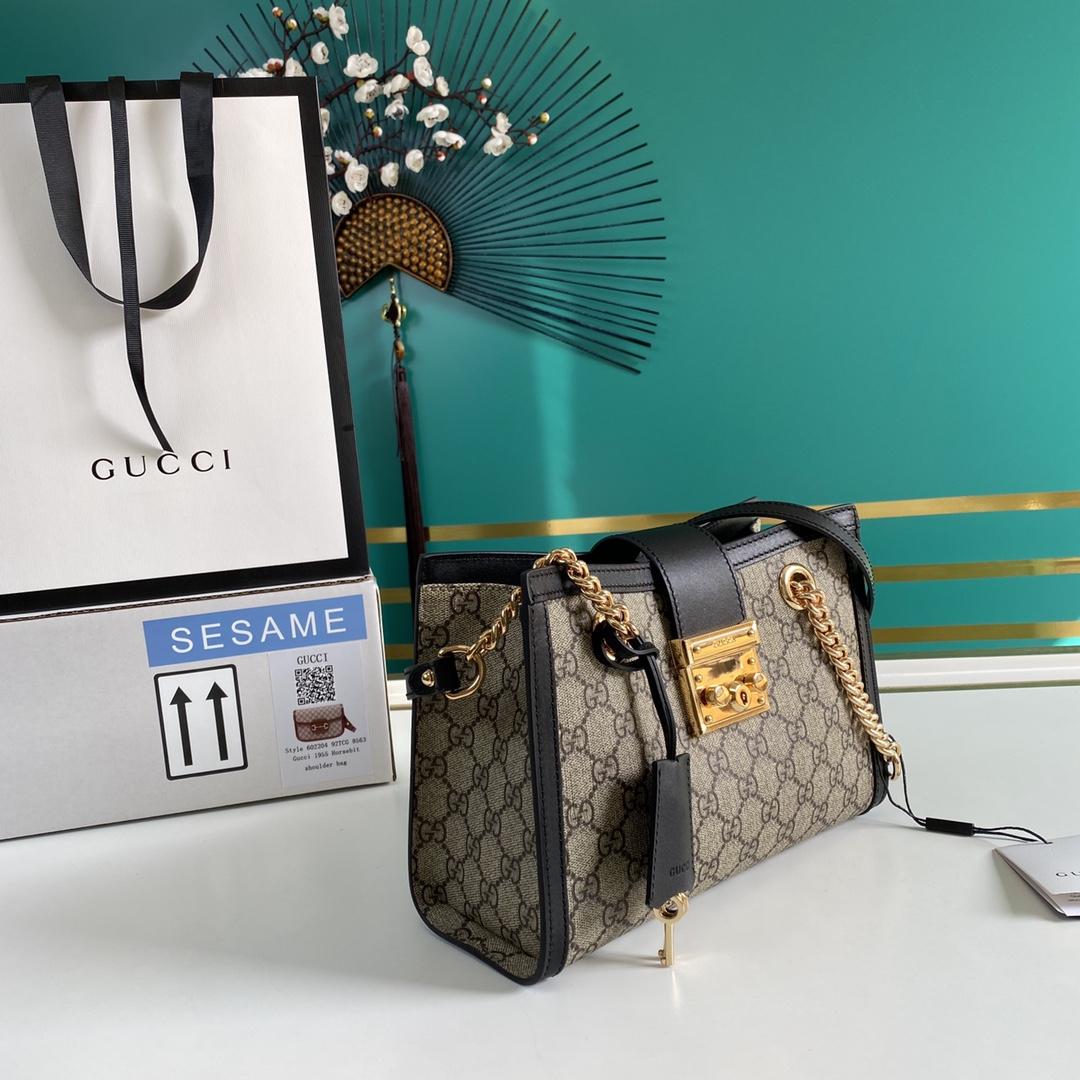 Gucci Padlock Small GG Shoulder Bag(26-18-10cm) - DesignerGu