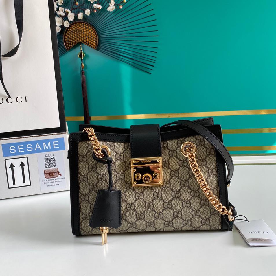 Gucci Padlock Small GG Shoulder Bag(26-18-10cm) - DesignerGu