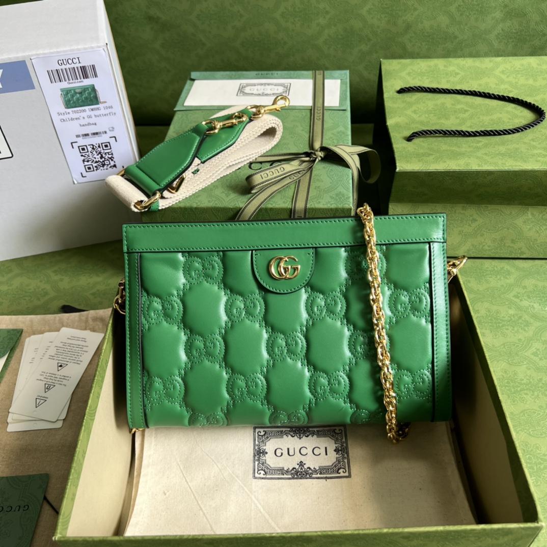 Gucci GG Matelassé Small Bag(26*17.5*8cm) - DesignerGu