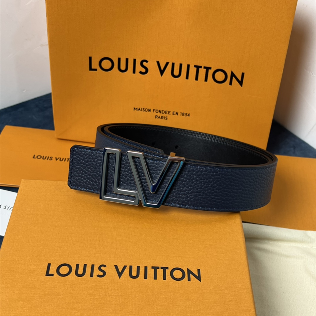 Louis Vuitton Reversible Belt  35mm - DesignerGu