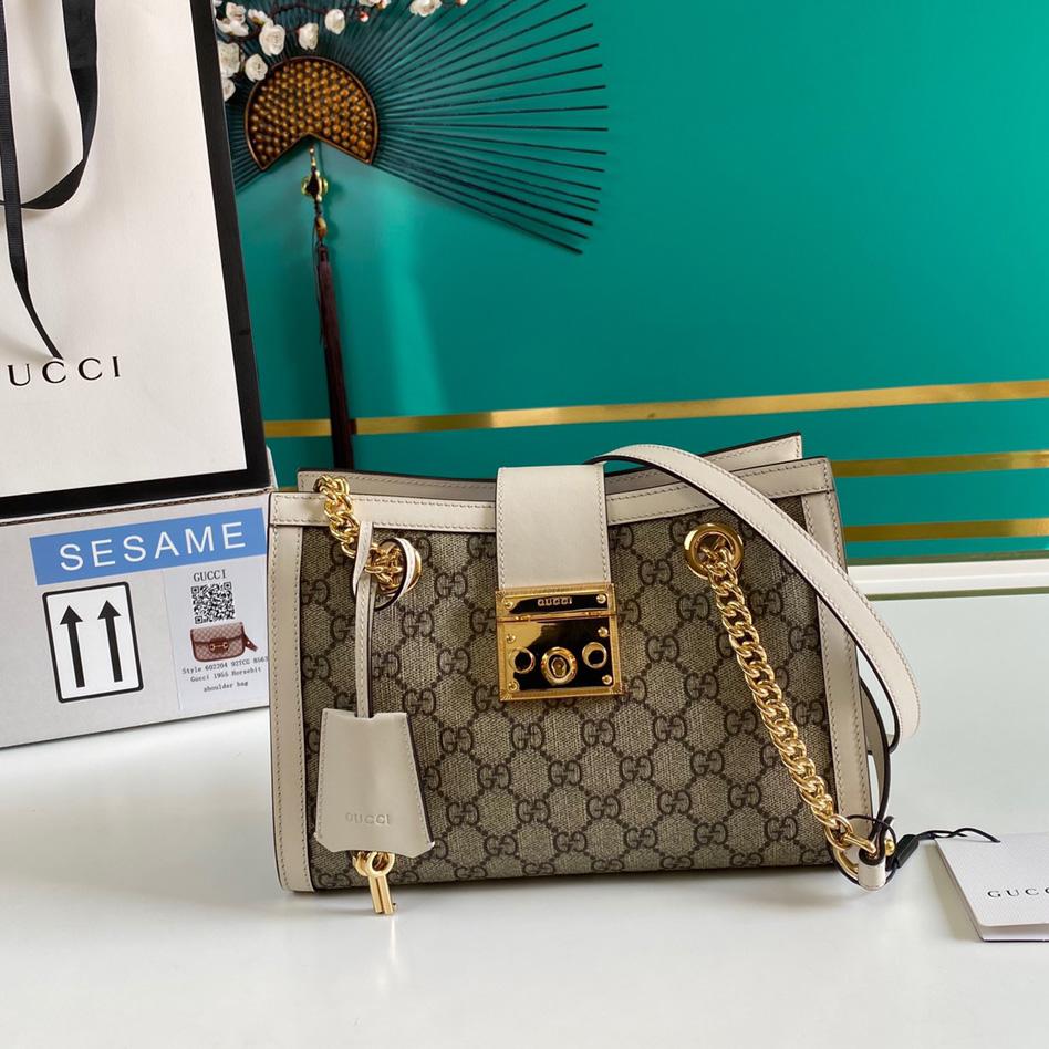 Gucci Padlock Small GG Shoulder Bag(26-18-10cm) - DesignerGu